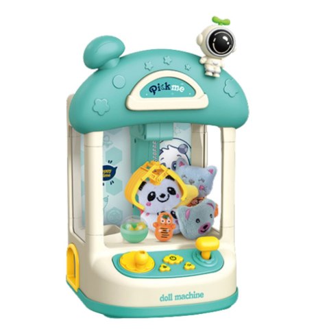 LEAN Toys Maszyna Do Łapania Pluszaków Kulek Słodyczy Dla Dzieci Niebieska