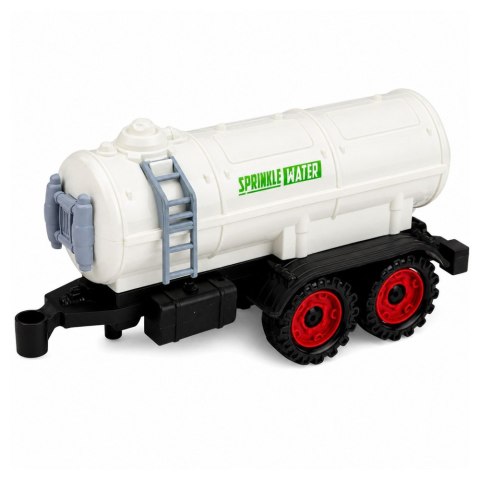 LEAN Toys Traktor Farmerski z Cysterną Napęd Frykcyjny Maszyna Rolnicza 34 cm