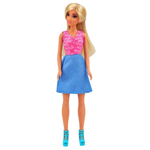 LEAN Toys Zestaw Lalka Anlily Mama z Dziećmi Niemowlęta Bliźniaki Akcesoria