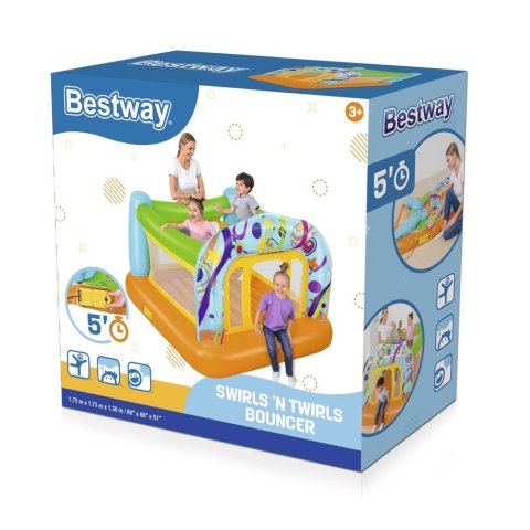 Bestway Dmuchany Zamek Z Pompką 175 x 173 x 130 cm Bestway 52441