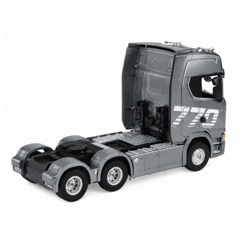 HUINA Ciągnik Siodłowy Scania Zdalnie Sterowany RC Huina 1501 Szary Srebrny 1:18