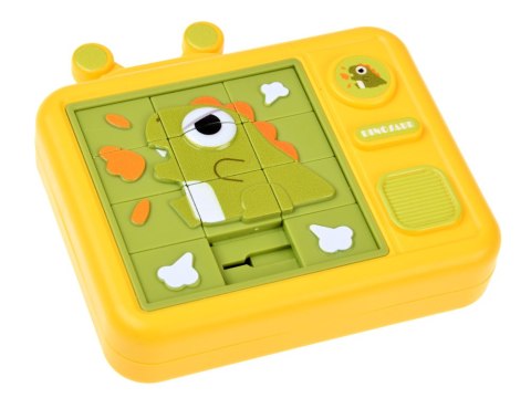 JOKOMISIADA Dwustronna Układanka Sensoryczna DINOZAUR Labirynt Puzzle Przesuwne ZA6425