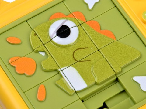 JOKOMISIADA Dwustronna Układanka Sensoryczna DINOZAUR Labirynt Puzzle Przesuwne ZA6425