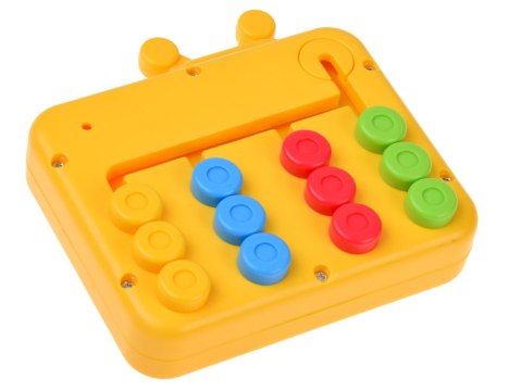 JOKOMISIADA Dwustronna Układanka Sensoryczna KURCZAK Labirynt Puzzle Przesuwne ZA6425
