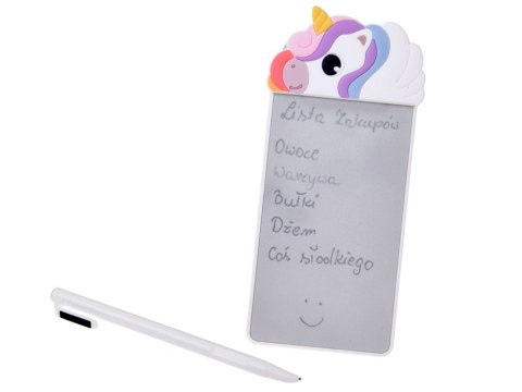 JOKOMISIADA Magnetyczny Notes na Lodówkę Jednorożec Tabliczka do Pisania Rysik ZA6460