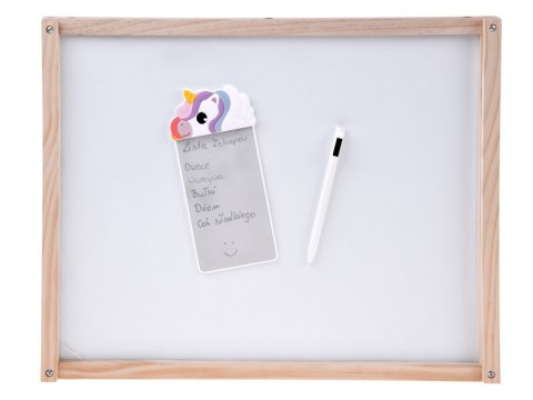 JOKOMISIADA Magnetyczny Notes na Lodówkę Jednorożec Tabliczka do Pisania Rysik ZA6460
