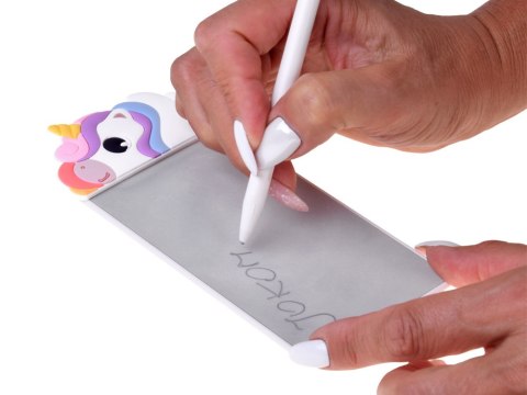 JOKOMISIADA Magnetyczny Notes na Lodówkę Jednorożec Tabliczka do Pisania Rysik ZA6460