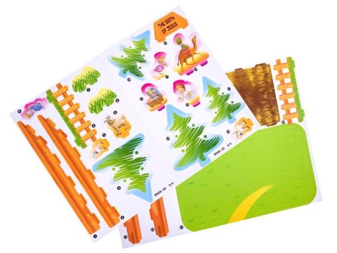 JOKOMISIADA Puzzle 3D 25 elementów Stajenka Betlejem Szopka ZA2216