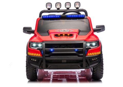 LEAN CARS Pojazd na akumulator RAM ZB629-F Straż Pożarna