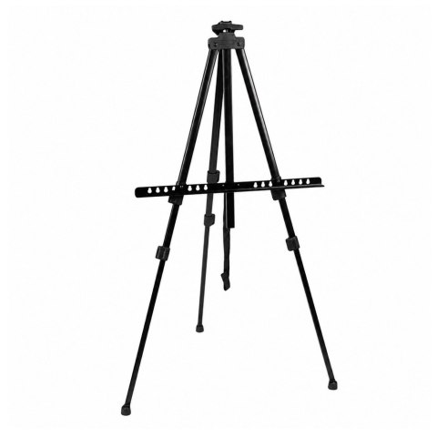 LEAN Sztaluga Malarska Metalowa Plenerowa Trójnożna Regulowana Etui Czarna 158CM