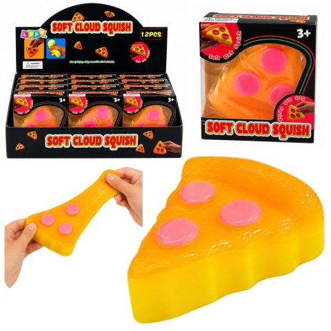LEAN TOYS Kawałek Pizzy Gniotek Antystresowy Squishy Do Ściskania Ugniatania 9 cm