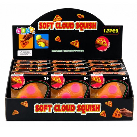 LEAN TOYS Kawałek Pizzy Gniotek Antystresowy Squishy Do Ściskania Ugniatania 9 cm