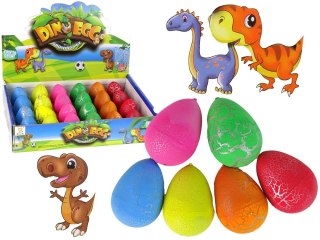 LEAN TOYS Wykluwające się Magiczne Jajko Dinozaura Rosnące 6 cm Kolory