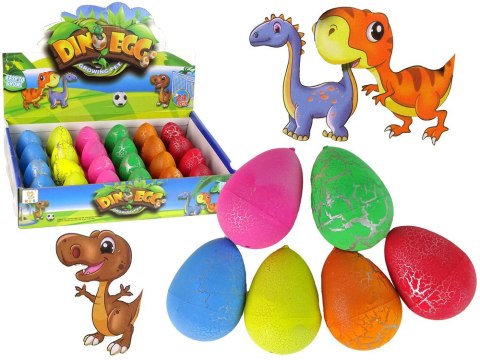 LEAN TOYS Wykluwające się Magiczne Jajko Dinozaura Rosnące 6 cm Kolory