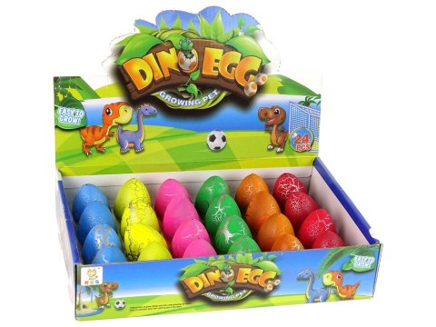 LEAN TOYS Wykluwające się Magiczne Jajko Dinozaura Rosnące 6 cm Kolory