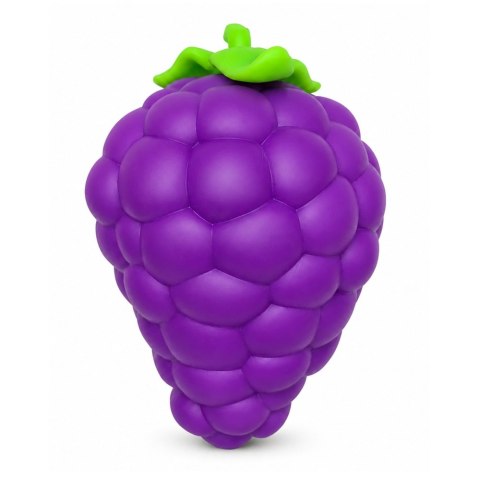 LEAN Toys Duży Gniotek Antystresowy Squishy Owoc Winogron Do Ściskania Fioletowe 20cm