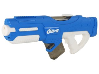 LEAN Toys Duży Pistolet Na Wodę Niebieski 750ml Okulary