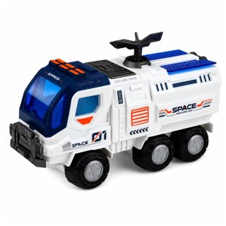 LEAN Toys Duży Zestaw Kosmiczny Stacja Rakieta Prom Pojazd Eksploracyjny Astronauci