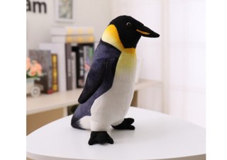 LEAN Toys Pluszowa maskotka Pingwin Cesarski 25 cm