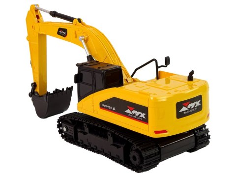 LEAN Toys Żółta Koparka Gąsienicowa Zdalnie Sterowana