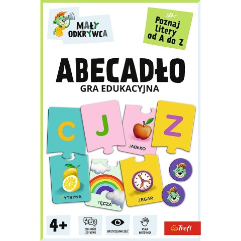 Trefl Gry Gra dla dzieci Abecadło Mały Odkrywca Trefl 02811