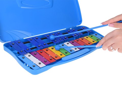 JOKOMISIADA Cymbałki Dzwonki Chromatyczne dla Dzieci Edukacyjny Zestaw IN0176