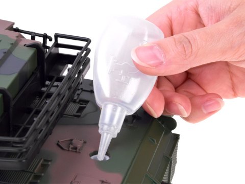 JOKOMISIADA Czołg Zdalnie Sterowany RC Abrams M1A1 Dym Dźwięk Światło 45cm RC0770