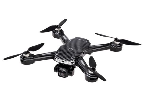 JOKOMISIADA Dron RC A19P Kamera HD Pilot z Ekranem Omijanie Przeszkód Etui RC0774