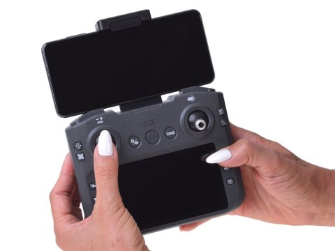 JOKOMISIADA Dron RC A19P Kamera HD Pilot z Ekranem Omijanie Przeszkód Etui RC0774