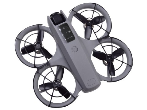 JOKOMISIADA Dron z kamerą - zdalnie sterowany Quadrocopter + pilot z ekranem LCD RC0775