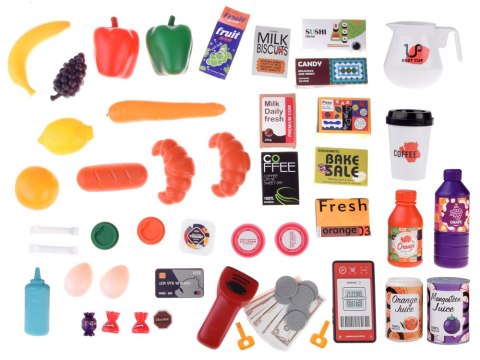 JOKOMISIADA Duży sklep supermarket cukiernia kawiarenka + wózek akcesoria ZA4638