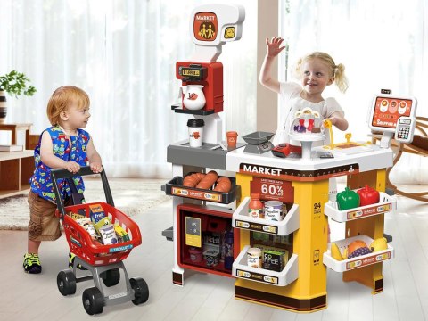 JOKOMISIADA Duży sklep supermarket cukiernia kawiarenka + wózek akcesoria ZA4638