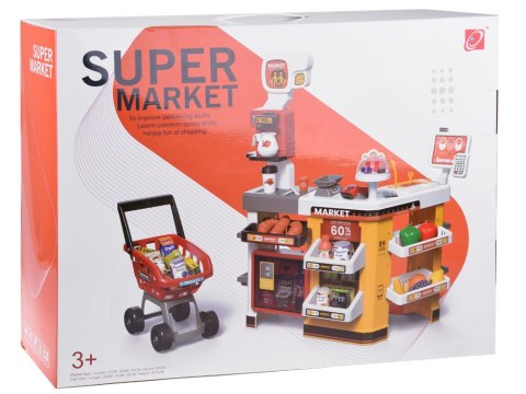 JOKOMISIADA Duży sklep supermarket cukiernia kawiarenka + wózek akcesoria ZA4638