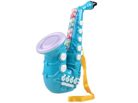 JOKOMISIADA Interaktywny Saksofon melodie + dźwięki Instrument dla dzieci IN0155 NI