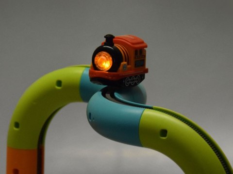 JOKOMISIADA KLOCKI MAGNETYCZNE Tor magnetyczny dla pociągów - 114ele kolejka DIY ZA6578