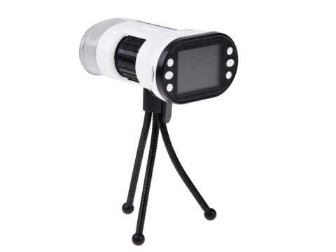 JOKOMISIADA Mikroskop Cyfrowy dla Dzieci 1000x Ekran 2" Kamera LED Polskie Menu ES0031