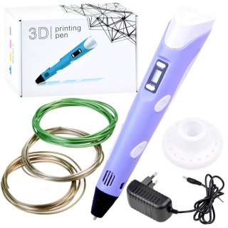 JOKOMISIADA Pióro 3D magiczny długopis 3D + wkłady ZA3932