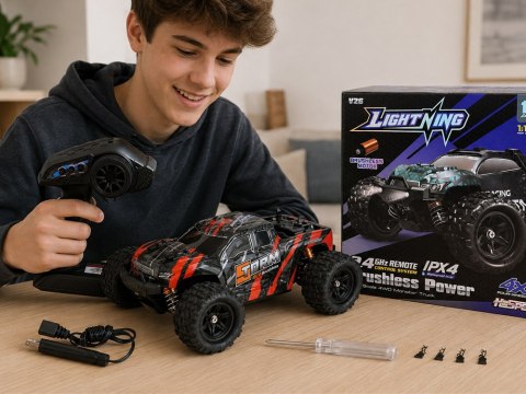 JOKOMISIADA Samochód Zdalnie Sterowany RC Buggy Auto na Pilota Terenowe 4x4 RC0773