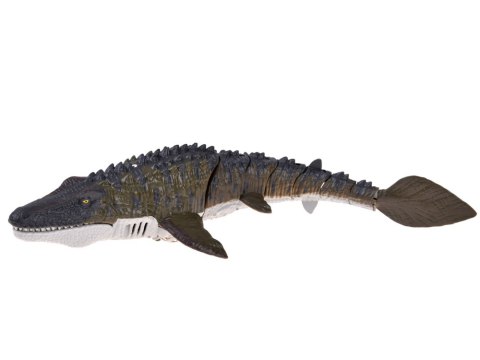 JOKOMISIADA Zdalnie Sterowany Mozazaur dinozaur wodny Pływa Rozpyla Wodę 40 cm RC0801
