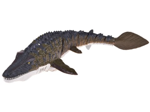 JOKOMISIADA Zdalnie Sterowany Mozazaur dinozaur wodny Pływa Rozpyla Wodę 40 cm RC0801