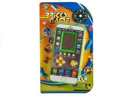 LEAN TOYS Gra elektroniczna Tetris Komórka Zielona