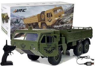 LEAN Toys Auto Wojskowe Zdalnie Sterowane 47 cm Transporter Terenowy 6 Kół R/C