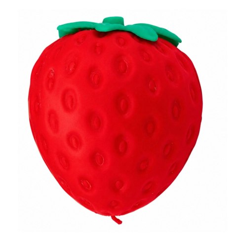 LEAN Toys Duży Gniotek Antystresowy Truskawka Squishy Elastyczna Czerwona 14 cm