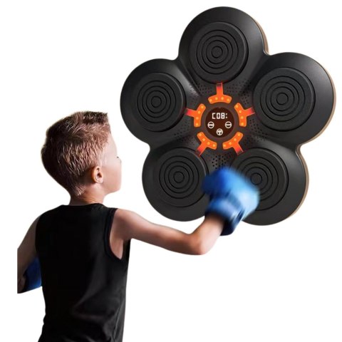 LEAN Toys Muzyczna Maszyna Do Boksu Plansza Na Ścianę Bluetooth Światła LED