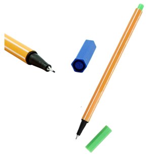 LEAN Toys Zestaw Cienkopisy Biurowe Szkolne Grubość 0,4mm Kolorowe 6szt