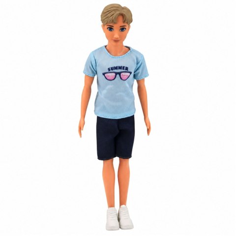LEAN Toys Zestaw Lalki Anlily Rodzina Mama w Ciąży Tata Dziecko Niemowlę