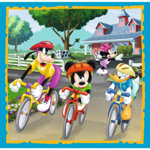 Trefl Puzzle Puzzle - 3w1 (20, 36, 50) - Myszka Miki z przyjaciółmi - Trefl 34846