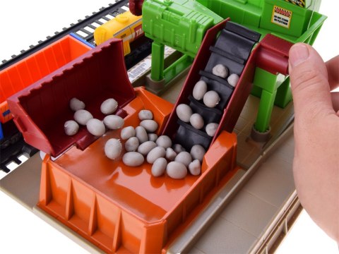 JOKOMISIADA Duża Kolejka elektryczna pociąg kamieniołom trasa 320cm RC0627