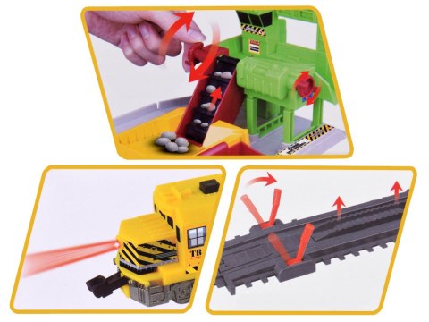 JOKOMISIADA Duża Kolejka elektryczna pociąg kamieniołom trasa 320cm RC0627