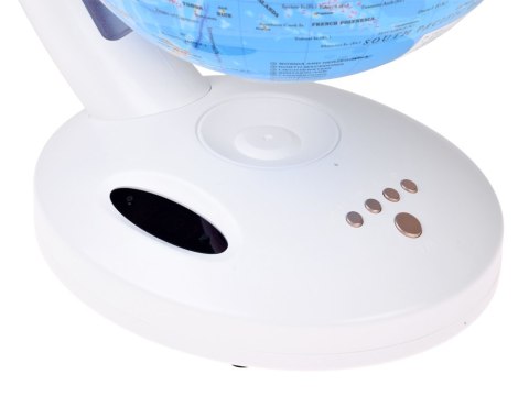 JOKOMISIADA GLOBUS lewitujący 4w1 obrót 360° - lampka LED, głośnik BT, zegar ZA6313